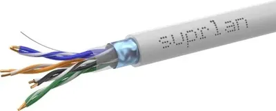 Кабель SUPRLAN 01-1012-2, Cat.5e, FTP, 305м, внутренний, серый