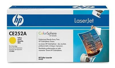 Картридж HP CE252A (504A Yellow), для CP3525/CM3530, 7000 стр.