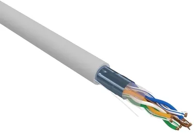 Кабель Rexant 02-0025, витая пара F/UTP Cat.5e, 4 пары, 305м, серый