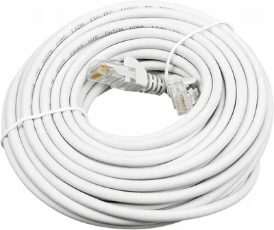 Патч-корд LANMASTER - LAN-PC45, UTP, кат. 5e, 2 x RJ-45, RJ-45 - RJ-45, LSZH, серый, 10 м, LAN-PC45/U5E-10-GY