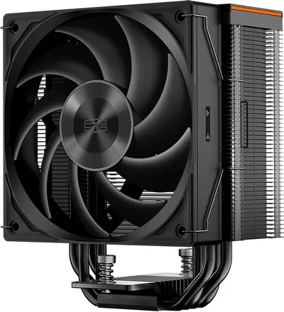 Кулер PCCOOLER RZ400V2-BKNWNX-GL, башенный, 120 мм, 4 трубки, TDP 245 Вт