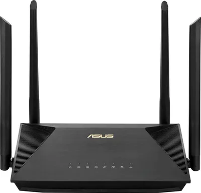 RT-AX1800U - Сетевой маршрутизатор со встроенной беспроводной точкой доступа, ASUS, RT-AX1800U, 802.11/n/ac/ax, AX1800, 1 порт 10/100/1000M WAN, 3 порта 10/100/1000M LAN, 1 порт USB3.2