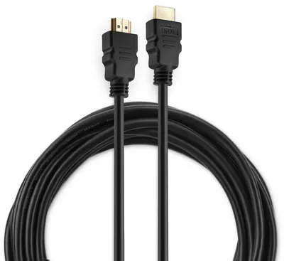 Видео кабель BURO - BHP RET HDMI50, HDMI (M) -> HDMI (M), HDMI 1.4, 1080p@60Hz, 5 м, цвет чёрный, BHP RET HDMI50