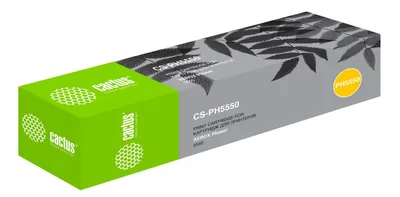 Картридж лазерный Cactus CS-PH5550, черный, 35000стр., для Xerox Phaser 5550