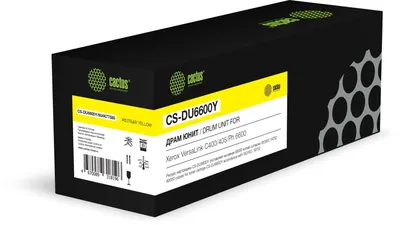 Блок фотобарабана CACTUS CS-DU6600Y, желтый, для Xerox VersaLink C400/405
