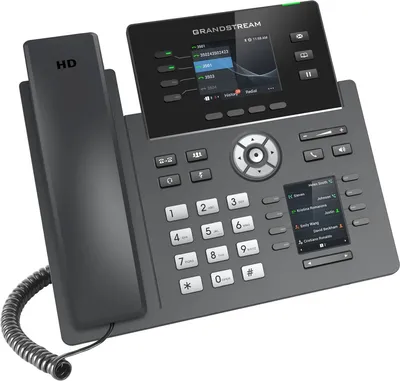 IP-телефон Grandstream GRP2614, 4 SIP, черный