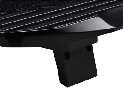 BURO Подставка для ноутбука 15.6"357x265x33mm 1xUSB 1x 140mmFAN 345г металлическая сетка/пластик черный (BU-LCP156-B114)