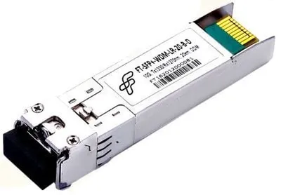 Волоконно-оптический приемопередатчик Fibertrade FT-SFP+-WDM-LR-20-B-D Трансивер 10G, SFP+, SMF 20km, 1270 нм, DFB-лазер, Работает в паре с FT-SFP+-WDM-LR-20-A-D, Сделано в России, OEM
