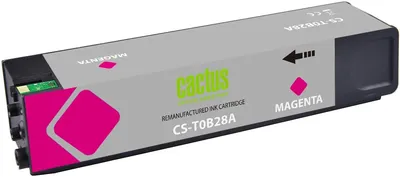 Картридж струйный Cactus CS-T0B28A 982X пурп.пигм. (223мл) для HP PageWide 765dn/780 Enterprise Color с чипом