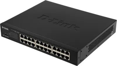 Коммутатор D-Link DGS-1100-24PV2/A3A, L2, 24×1GbE, 12×PoE, PoE 100W