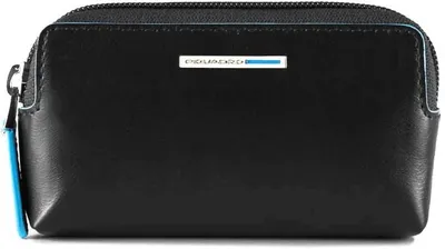 Ключница Piquadro PC4216B2/N, черная, кожа