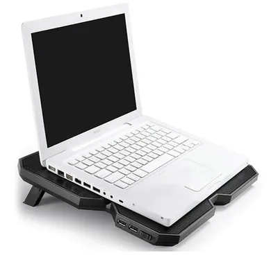 Подставка для ноутбука Deepcool DP-N422-MCX6, 15.6", 4 вентилятора, USB