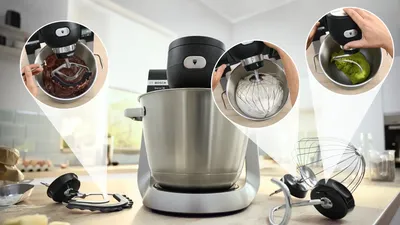 Кухонная машина Bosch MUMS6ZS17, 1600 Вт, планетарное вращение