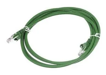 Патч-корд LANMASTER - LAN-PC45, UTP, кат. 6, 2 x RJ-45, RJ-45 - RJ-45, LSZH, зелёный, 2 м, LAN-PC45/U6-2.0-GN