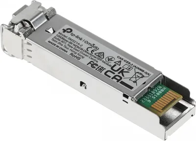 Трансивер/ 1000Base-BX WDM Bi-Directional SFP module, TX: 1550 nm and RX: 1310 nm, 1 LC Simplex port , up to 2 km transmission distance in 9/125 ?m SMF
