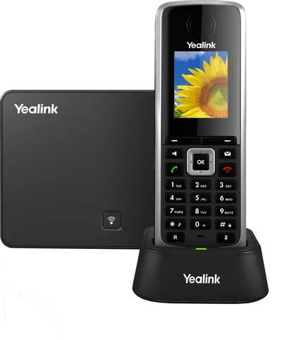 DECT-телефон Yealink W73P, база W70B+трубка W73H, до 10 SIP-аккаунтов