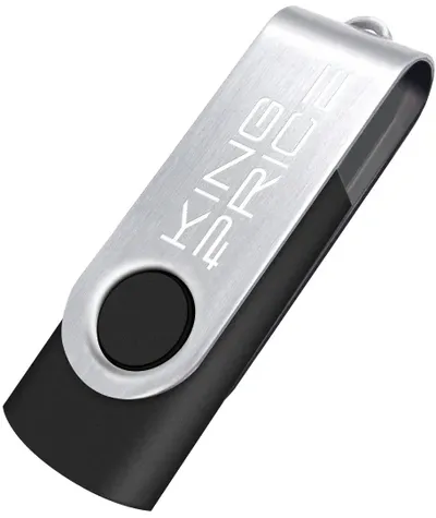 USB-накопитель KingPrice KPFD2A016ABK, 16ГБ, USB 2.0