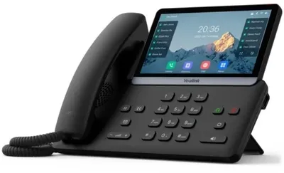 Телефон YEALINK SIP-T77U, 7" цветной сенсорный экран, 2 порта USB, 16 аккаунтов, BLF,  PoE, GigE, без БП, шт (repl. SIP-T48U)