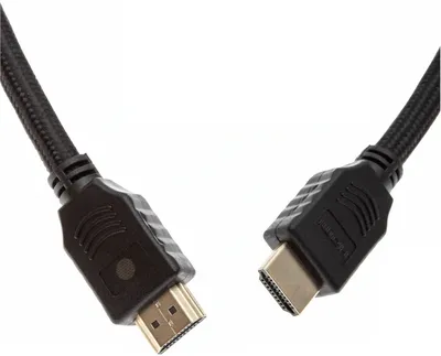 <121548> Кабель соединительный HDMI (m) < - > HDMI (m) 5.0м, ver 2.0, Cactus позолоч.конт. черный [CS-HDMI.2-5]