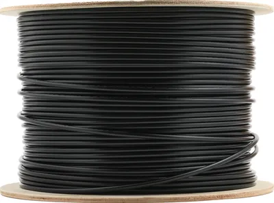 LAN-5EFTP-WP-OUT Кабель витая пара Lanmaster F/UTP 4 пар. кат. 5е одножильный D 051 AWG24 PE 1м (бухта 305м) с гидрофобом внешний цвет: чёрный