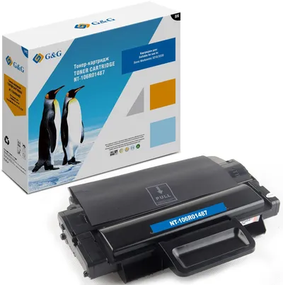 Картридж лазерный G&G GG-106R01487 черный (4100стр.) для  Xerox  WorkCentre  3210/ 3220