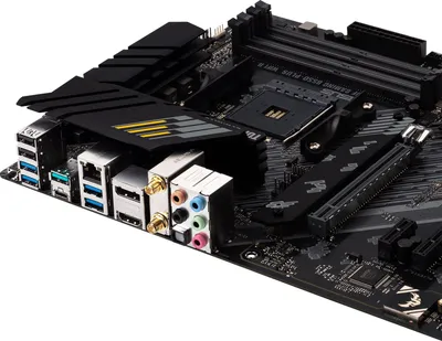 Материнская плата Asus - TUF GAMING B550-PLUS WIFI II, ATX, AMD B550, 1xAM4, 4xDDR4 до 128ГБ, 1x2.5GbE, audio, M.2, Wi-Fi, Bluetooth, HDMI, DP, 6xSATA, 2xUSB2.0, 5xUSB3.2, 1xUSB3.2 Type C, TUF GAMING B550-PLUS WIFI II