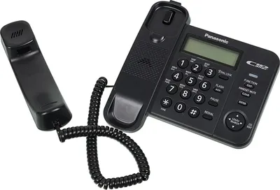 KX-TS2356RUB - KX-TS2356 Проводной телефон (RUB), индикатор вызова, АОН, Caller ID, 16-значный ЖК-дисплей с часами, русифицированная телефонная тел книга на 50 номеров, журнал входящих вызовов на 50 записей, блокировка набора, выключение микрофона, кнопка "пауза", программируемый тон./имп. набор,...