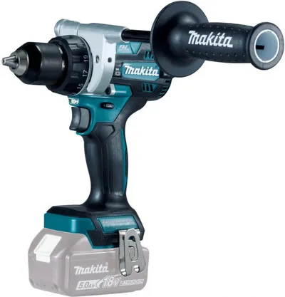 Makita DDF486Z Дрель ак б\щет,18В,Li-ion,БЗП-13мм,0-550\2100об\м,130\65Нм,2.6кг,кор,бок рук,б\акк и з\у,XPT