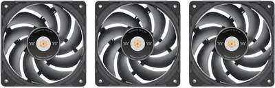 Вентилятор Thermaltake Toughfan EX12 Pro Reverse CL-F171-PL12BL-A, 120×120×25, 4-pin, 3шт