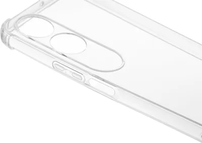 Чехол Borasco 72471, для Honor X5 Plus, Bumper прозрачный
