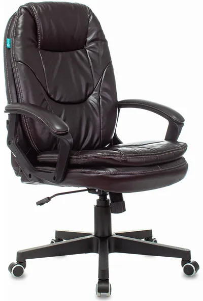 (Поврежденная упаковка) Кресло руководителя Бюрократ CH-868N темно-коричневый NE-15 искусственная кожа крестовина пластик
