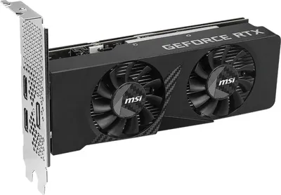 Видеокарта MSI PCI-E 4.0 RTX 3050 LP E 6G OC NVIDIA GeForce RTX 3050 6Gb 96bit GDDR6 1492/14000 HDMIx2 DPx1 HDCP Ret low profile