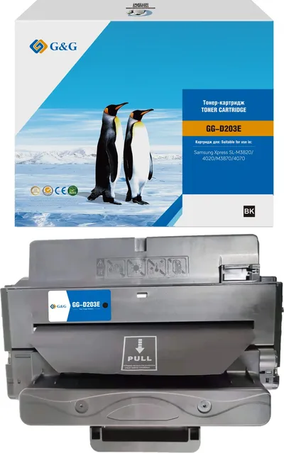 Картридж лазерный G&G GG-D203E (MLT-D203E) черный (10000 стр.) для Samsung Xpress SL-M3820/4020/M3870/4070
