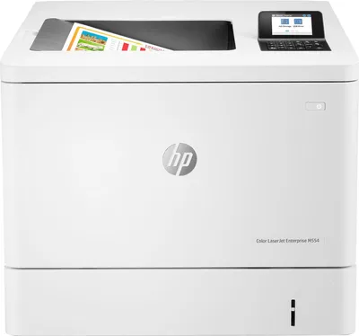 Принтер лазерный HP Color LaserJet Enterprise M554dn А4/цвет/33 стр/дуплекс/ HP Postscript 3/ Ethernet