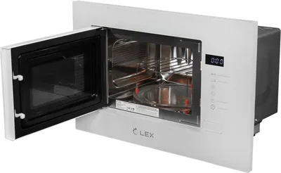 Микроволновая печь Lex CHVE000005, встраиваемая, 20л, 700Вт, белый