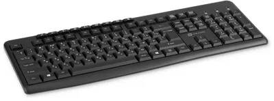 Клавиатура Oklick K225W черный USB беспроводная Multimedia (1875232)