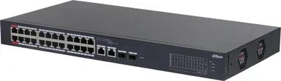Коммутатор Dahua DH-CS4226-24ET-375, 24×100M PoE, 2×Combo GbE/SFP, PoE 375 Вт