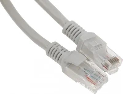 Патч-корд Cablexpert PP6U-2M, Cat6 UTP, 2м, серый