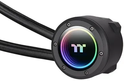 СВО Thermaltake CL-W400-PL12BL-A, 360мм, 3×120мм, ARGB, черный