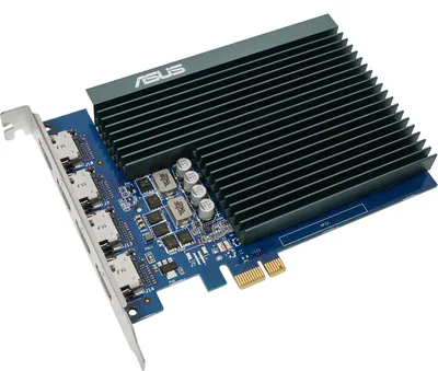 Видеокарта ASUS PCI-E GT730-4H-SL-2GD5 NVIDIA GeForce GT 730 2Gb 64bit GDDR5 902/5010 HDMIx4 HDCP Ret [GT730-4H-SL-2GD5]
