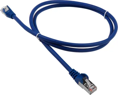 Патч-корд LANMASTER LAN-PC45/S5E-15-BL, FTP, Cat.5e, LSZH, 15м