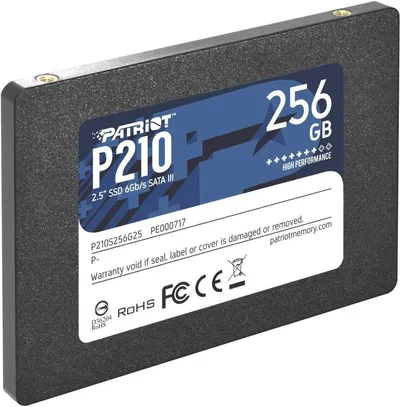 SSD Patriot P210S256G25, 256ГБ, SATA, 2.5"