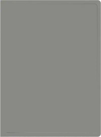 Папка SILWERHOF SE-V20GREY, A4, 20 вкладышей, серая