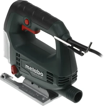 Metabo STEB 65 Quick Лобзик [601030000] { 450вт,600-3100/м,мтн, коробка, вес 1.9кг }