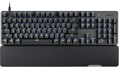 Клавиатура GMNG GG-KB785XW механическая черный/серый USB беспроводная BT/Radio Multimedia for gamer Touch LED (подставка для запястий) (1901105) кабель 1.8м