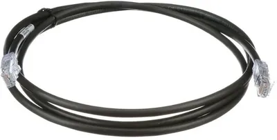 Патч-корд Panduit UTP6AX3MBL UTP RJ-45 вил.-вилка RJ-45 кат.6A  3м черный ПВХ