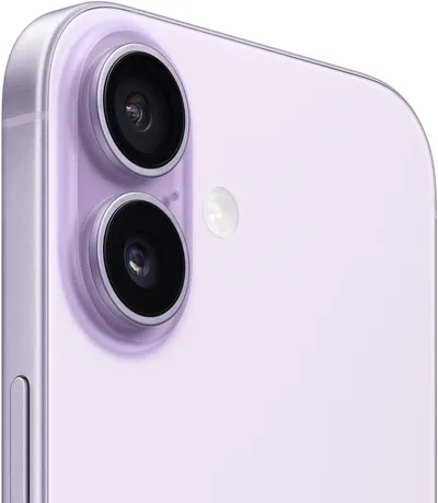 Смартфон Apple A3520 iPhone 17 256Gb 8Gb пурпурный моноблок 3G 4G 1Sim 6.3" 1206x2622 iOS 26 48Mpix 802.11 a/b/g/n/ac/ax/be NFC GPS Protect