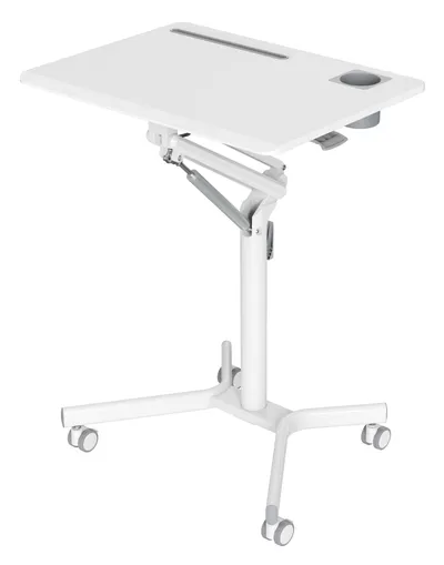 Стол для ноутбука Cactus CS-FDS101WWT, МДФ, белый, 70×52×105см