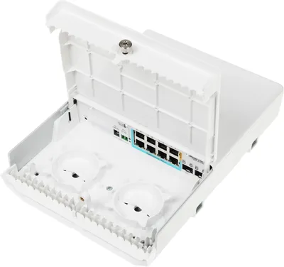 Коммутатор MikroTik CSS610-1GI-7R-2S+OUT, 8×1GbE, 2×SFP+, уличный