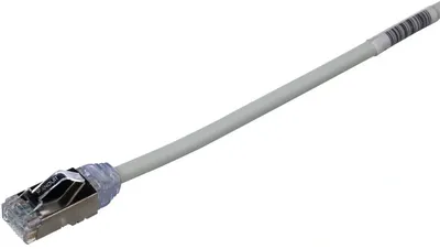 Патч-корд Panduit STP28X7MIG F/UTP вилка RJ-45-вилка RJ-45 кат.6А 7м серый CM/LSZH